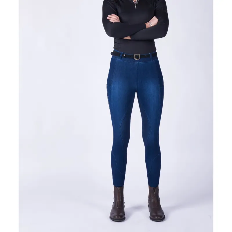 Just Togs Just Jeans Riding Tights Denim 1 Just Togs Just Jeans Riding Tights Denim