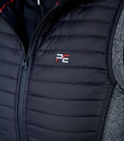 Premier Equine Lamera Ladies Hybrid Technical Riding Gilet Black -Equestrian Riding Clothing Store Lamera Ladies Hybrid Technical Riding Gilet Black 4