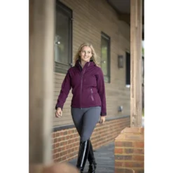 LeMieux Elite Ladies Soft Shell Jacket Burgundy -Equestrian Riding Clothing Store LeMieux Elite Womens Soft Shell Jacket Burgundy 6