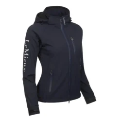 LeMieux Elite Ladies Soft Shell Jacket Navy -Equestrian Riding Clothing Store LeMieux Elite Womens Soft Shell Jacket Navy 2