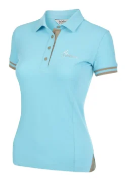 LeMieux Polo Shirt Azure -Equestrian Riding Clothing Store LeMieux Polo Shirt Azure 2
