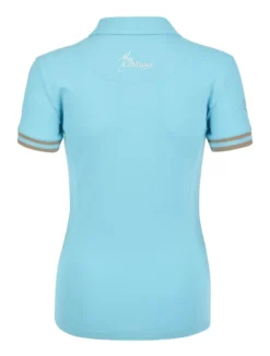 LeMieux Polo Shirt Azure -Equestrian Riding Clothing Store LeMieux Polo Shirt Azure 4