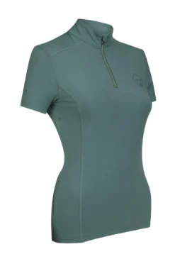 LeMieux Activewear Short Sleeve Base Layer Sage 8 LeMieux Activewear Short Sleeve Base Layer Sage -Equestrian Riding Clothing Store LeMieux Short Sleeve Base Layer Sage 3