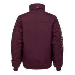 LeMieux Team Crew Jacket Burgundy -Equestrian Riding Clothing Store LeMieux Team LeMieux Crew Waterproof Unisex Jacket 11