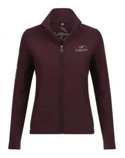 LeMieux Team Soft Shell Jacket Burgundy