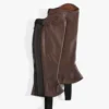 Premier Equine Lexaria Ladies Leather Half Chaps Brown