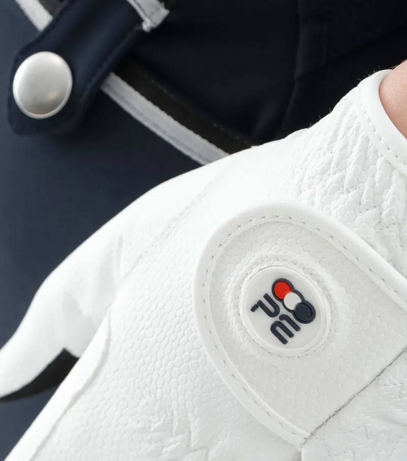 Premier Equine Lucca Junior Riding Gloves White 3 Premier Equine Lucca Junior Riding Gloves White - Image 3