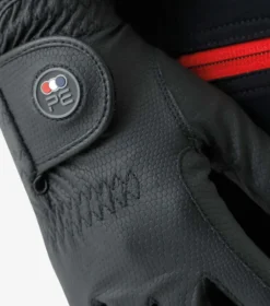 Premier Equine Lucca Junior Riding Gloves Black -Equestrian Riding Clothing Store Lucca Riding Gloves Black 3