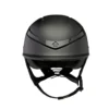 Charles Owen Luna Riding Hat - Black Matt / Black Gloss