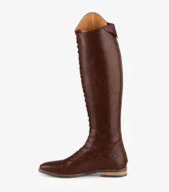 Premier Equine Maurizia Ladies Lace Front Tall Leather Riding Boots Brown -Equestrian Riding Clothing Store Maurizia Ladies Lace Front Tall Boot Brown2 4