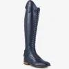 Premier Equine Maurizia Ladies Lace Front Tall Leather Riding Boots Navy