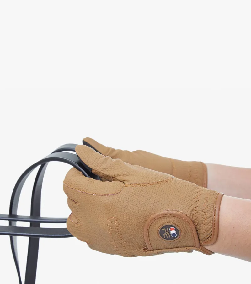 Premier Equine Metaro Ladies Riding Gloves Caramel 5 Premier Equine Metaro Ladies Riding Gloves Caramel - Image 5