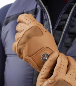 Premier Equine Mizar Ladies Leather Riding Gloves Tan -Equestrian Riding Clothing Store Mizar Leather Riding Gloves Tan 6