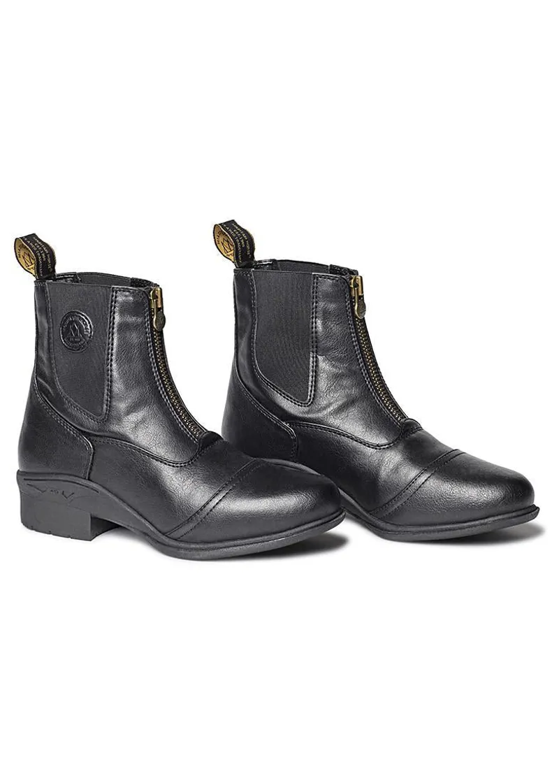 Mountain Horse Veganza Zip Paddock Boots Black 1 Mountain Horse Veganza Zip Paddock Boots Black
