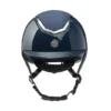 Charles Owen EQx Kylo Riding Helmet - Navy Gloss/Pewter Sparkly