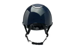 Charles Owen EQx Kylo Riding Helmet - Navy Gloss/Pewter Sparkly Wide Peak -Equestrian Riding Clothing Store Navy20Gloss20Widepeak1