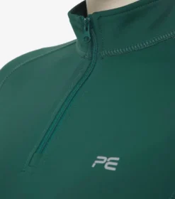 Premier Equine Ombretta Ladies Technical Riding Top Green -Equestrian Riding Clothing Store Ombretta Ladies Technical Riding Top Green 3