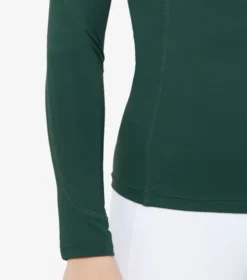 Premier Equine Ombretta Ladies Technical Riding Top Green -Equestrian Riding Clothing Store Ombretta Ladies Technical Riding Top Green 6