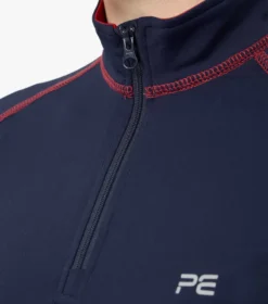 Premier Equine Ombretta Ladies Technical Riding Top Navy -Equestrian Riding Clothing Store Ombretta Ladies Technical Riding Top Navy 3