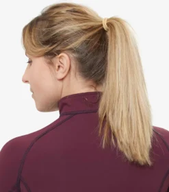 Premier Equine Ombretta Ladies Technical Riding Top Wine -Equestrian Riding Clothing Store Ombretta Ladies Technical Riding Top Wine 6