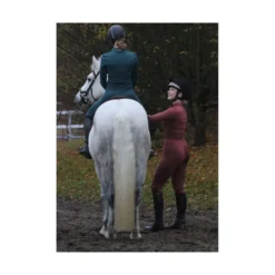 Cameo Core Collection Tights - Teal -Equestrian Riding Clothing Store P COR COL TIG C415 04
