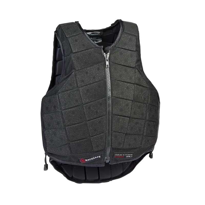 Racesafe PROVENT 3.0 Adult Body Protector Black 1 Racesafe PROVENT 3.0 Adult Body Protector Black