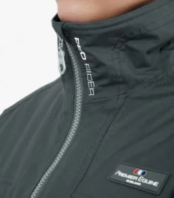 Premier Equine Pro Rider Unisex Waterproof Riding Jacket Anthracite Grey -Equestrian Riding Clothing Store Pro Rider Unisex Waterproof Riding Jacket Grey 4