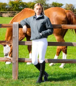 Premier Equine Pro Rider Unisex Waterproof Riding Jacket Anthracite Grey -Equestrian Riding Clothing Store Pro Rider Unisex Waterproof Riding Jacket Grey 7