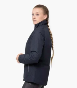 Premier Equine Pro Tech Rider Ladies Waterproof Riding Jacket Navy -Equestrian Riding Clothing Store Pro Tech Rider Jacket Navy 3