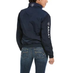 Ariat Women's Stable Insulated Jacket Navy -Equestrian Riding Clothing Store S17 WMS ENGL Gaglione 10001713 INTL back