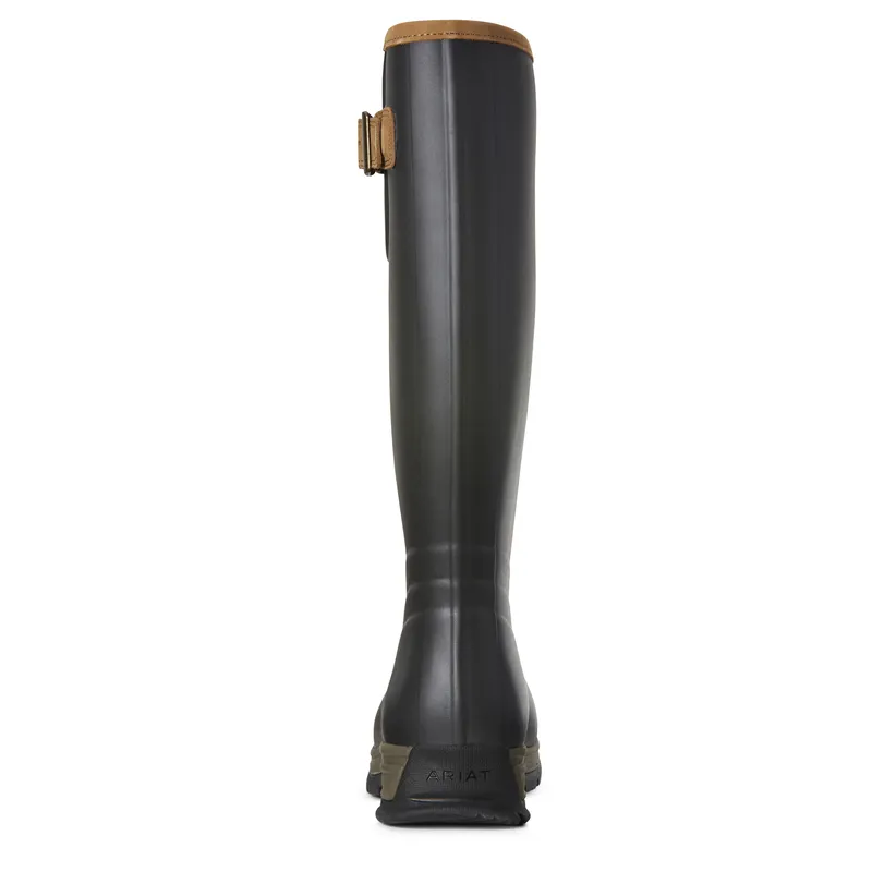 Ariat Women's Burford Waterproof Rubber Boot Brown 2 Ariat Women's Burford Waterproof Rubber Boot Brown - Image 2