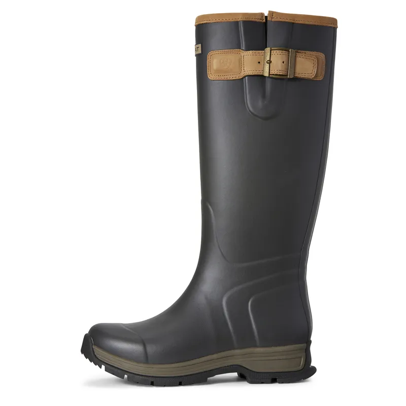 Ariat Women's Burford Waterproof Rubber Boot Brown 3 Ariat Women's Burford Waterproof Rubber Boot Brown - Image 3