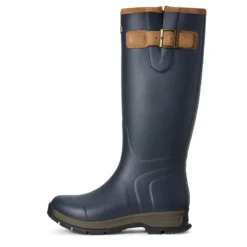 Ariat Women's Burford Waterproof Rubber Boot Navy -Equestrian Riding Clothing Store S19 WMS ENGL Couto 10027340 INT side