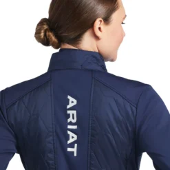 Ariat Women's Fusion Insulated Jacket Team Navy -Equestrian Riding Clothing Store S22 WMS ENGL 10039219 detail01