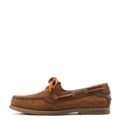 Ariat Women's Antigua Boat Show Chocolate Brown -Equestrian Riding Clothing Store S22 WMS ENGL 10040426 side