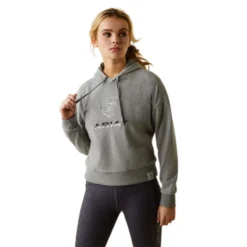 Ariat Women's Just Hoodie Heather Grey