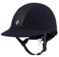 Charles Owen SP8 Plus Riding Hat Sparkly Navy