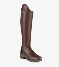 Premier Equine Vallardi Ladies Leather Field Tall Riding Boot Brown