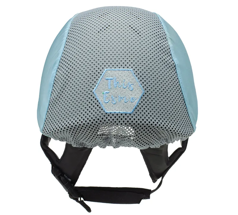 Charles Owen This Esme Ventilated Silk - Baby Blue 2 Charles Owen This Esme Ventilated Silk - Baby Blue - Image 2