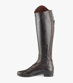 Premier Equine Veritini Ladies Long Leather Field Riding Boot Brown -Equestrian Riding Clothing Store Veritini Ladies Long Leather Tall Boot Brown 4