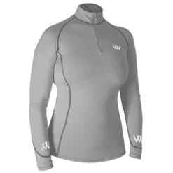 Woof Wear Performance Riding Shirt - Brushed Steel