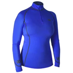 Woof Wear Performance Riding Shirt - Electric Blue