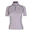Woof Wear Short Sleeve Performance Riding Shirt - Lilac