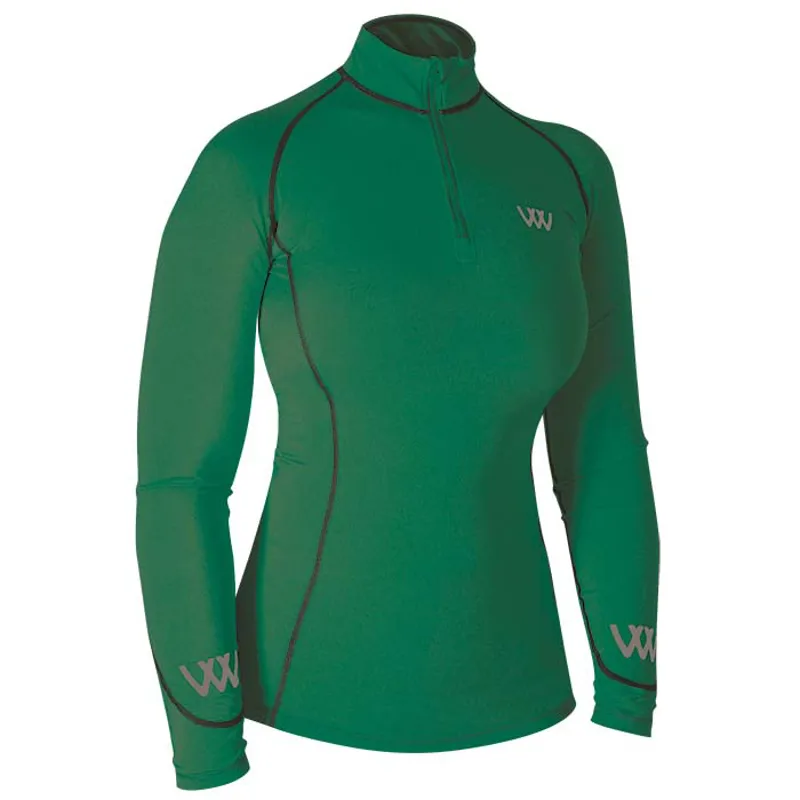 Woof Wear Performance Riding Shirt - British Racing Green 1 Woof Wear Performance Riding Shirt - British Racing Green