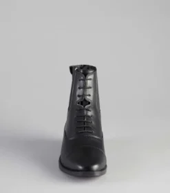 Premier Equine Acento Synthetic Paddock Boot Black -Equestrian Riding Clothing Store acento paddock boot black 5