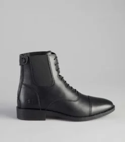 Premier Equine Acento Synthetic Paddock Boot Black -Equestrian Riding Clothing Store acento paddock boot black 6