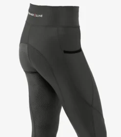 Premier Equine Alexa Ladies Riding Tights Anthracite -Equestrian Riding Clothing Store alexa ladies riding tights anthracite 1