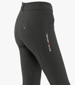 Premier Equine Alto Ladies Full Seat Gel Riding Breeches Anthracite -Equestrian Riding Clothing Store alto ladies full seat gel riding breeches anthracite 1