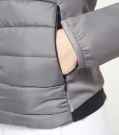 Premier Equine Arion Ladies Riding Jacket With Hood Anthracite 11 Premier Equine Arion Ladies Riding Jacket With Hood Anthracite -Equestrian Riding Clothing Store arion ladies mid layer jacket anthracite 6