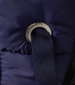 Premier Equine Arion Ladies Riding Jacket With Hood Navy -Equestrian Riding Clothing Store arion ladies mid layer jacket navy 4